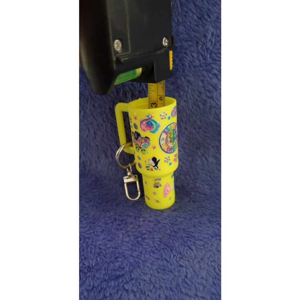Starbucks Yellow Multi-color Tumbler Keychain - Picture 4 of 5